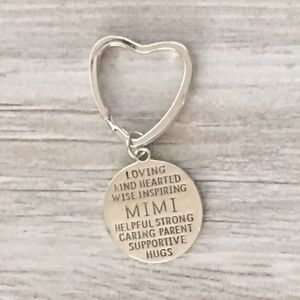Mimi Keychain, MIMI Gift, Grandma Jewelry